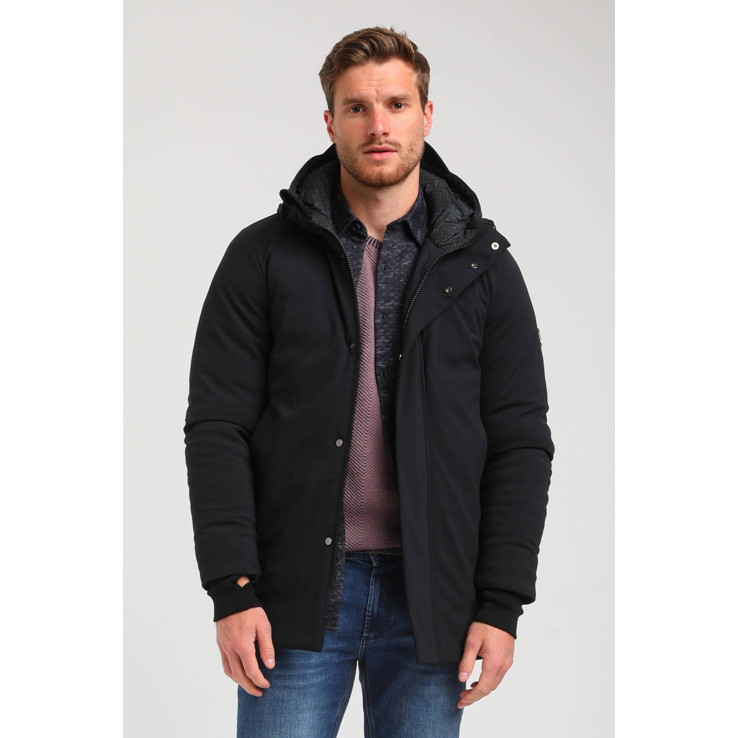 GABBIANO parka zwart