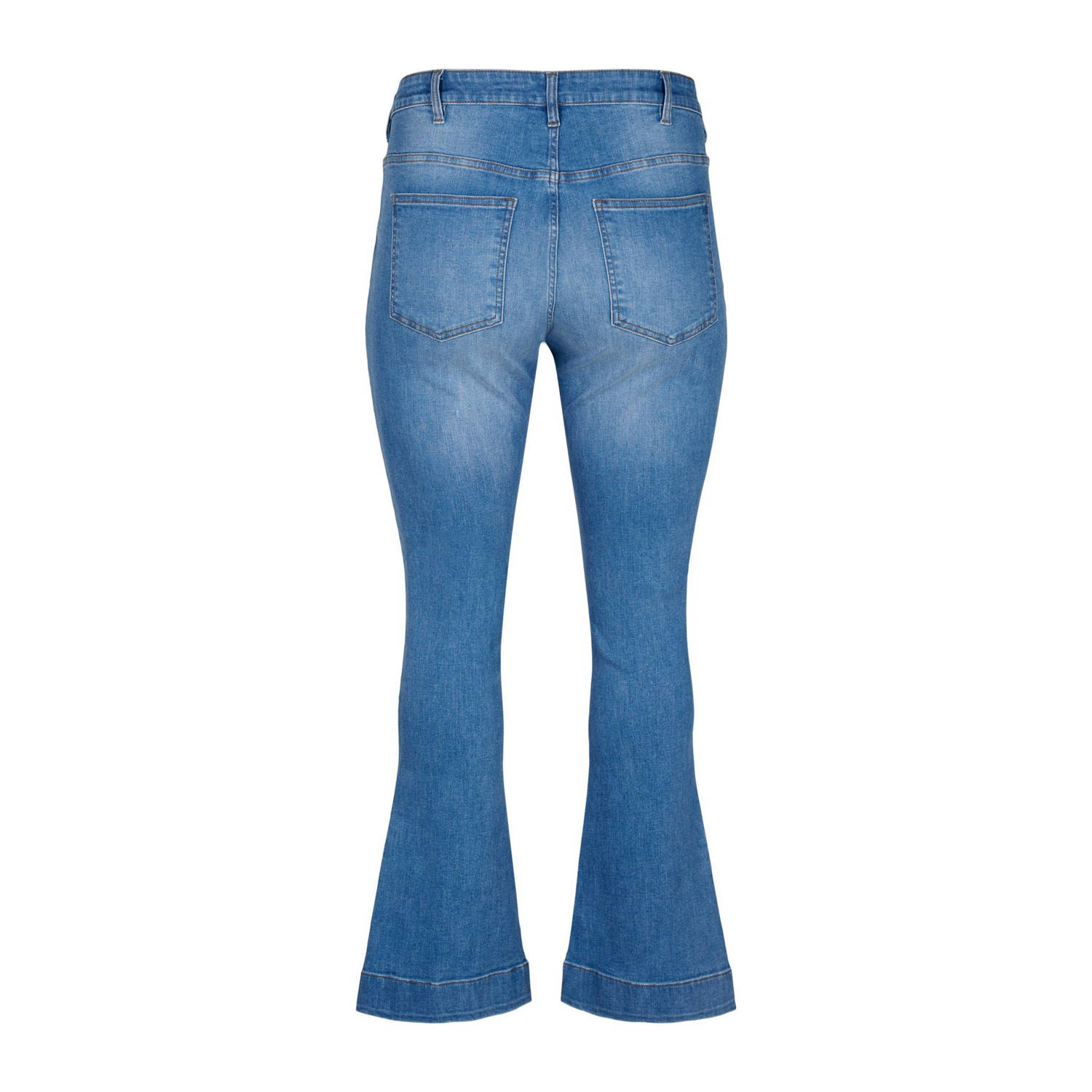 Zizzi bootcut jeans medium blue denim