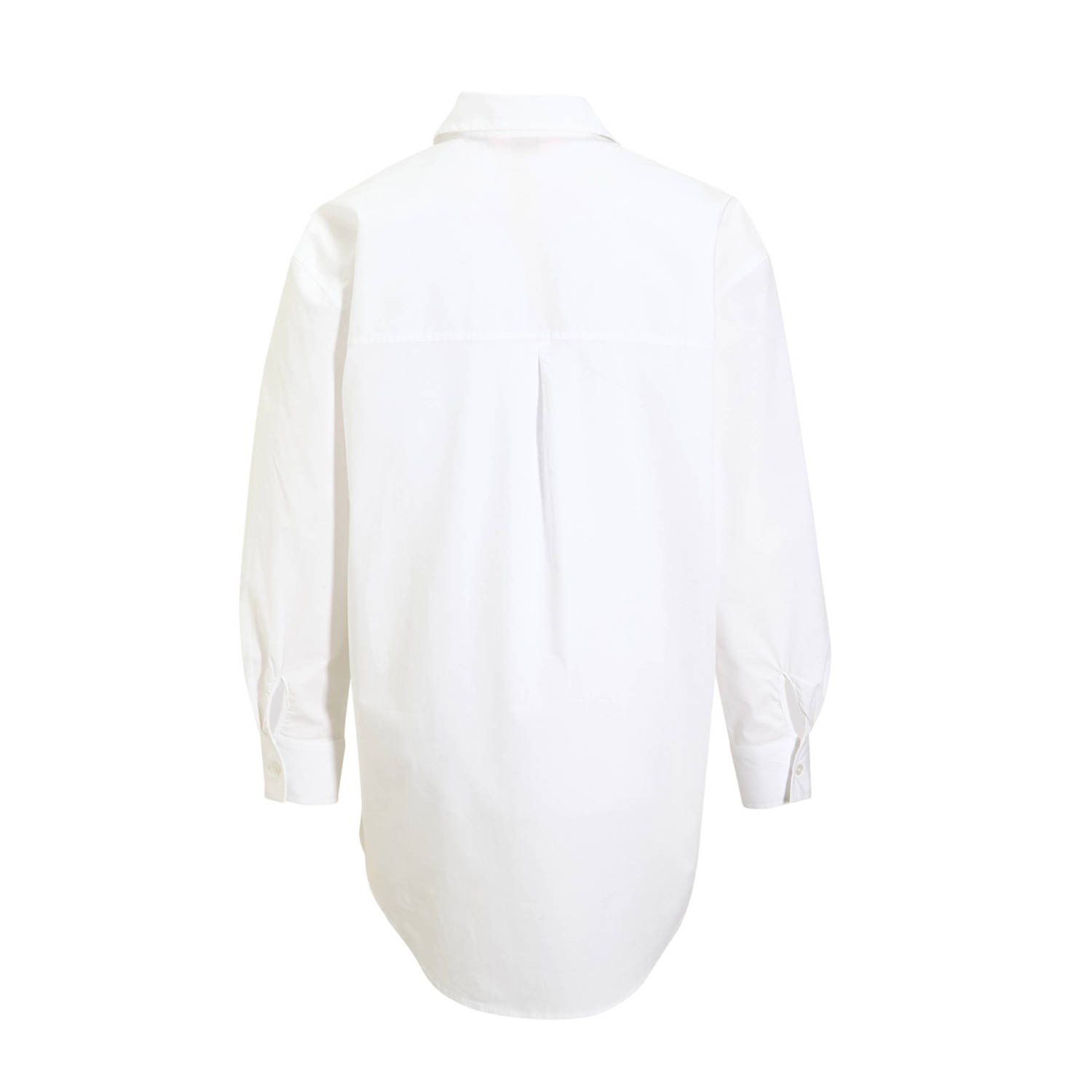Ruby oversized poplin blouse wit