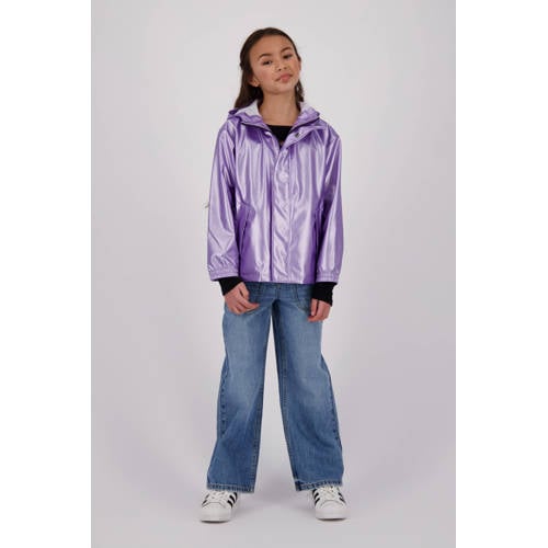 Vingino kids regenjas Lightning lila metallic afbeelding