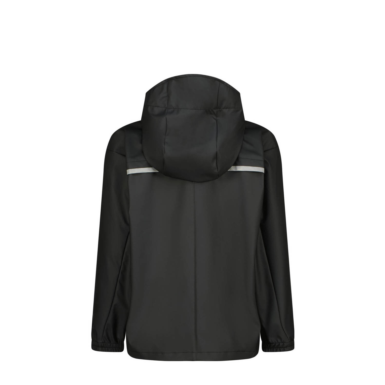 Vingino kids regenjas Thyfoon zwart