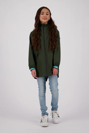 kids regenjas Thunder armygroen