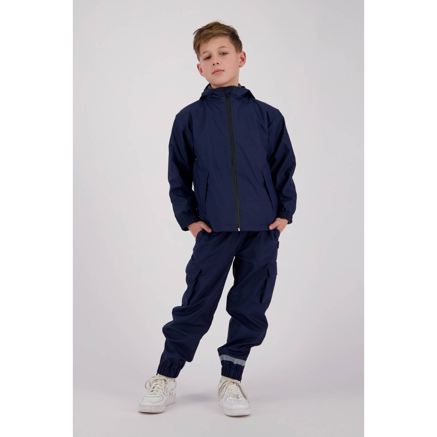 Vingino kids regenbroek Storm donkerblauw