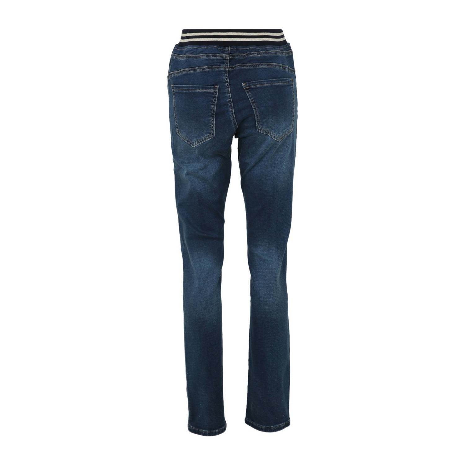 Paprika straight fit broek dark blue denim