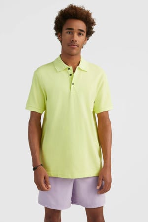regular fit polo limegroen