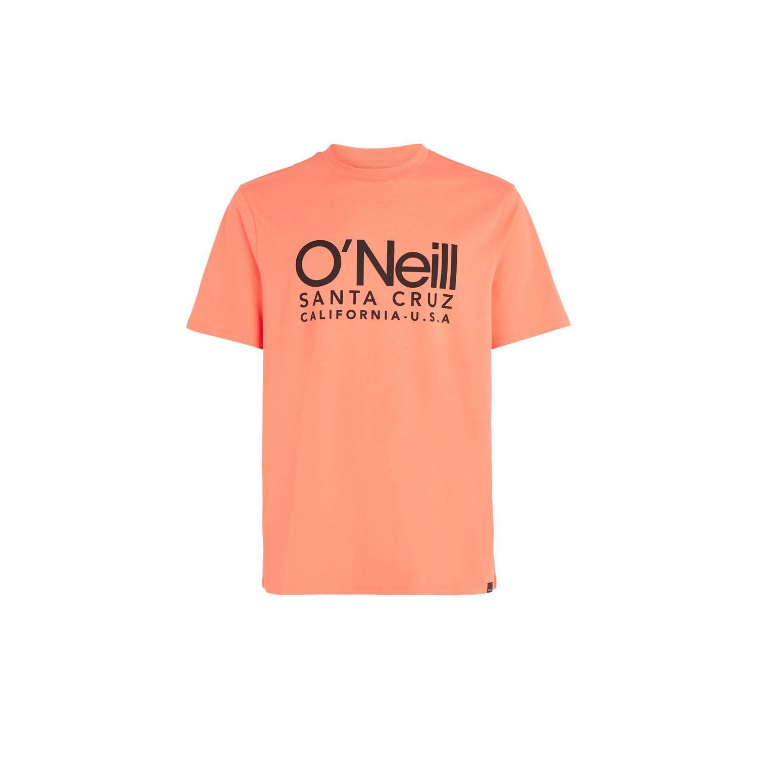 O'Neill regular fit T-shirt met printopdruk oranje