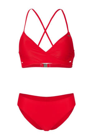 voorgevormde bikini set Baay Maoi rood