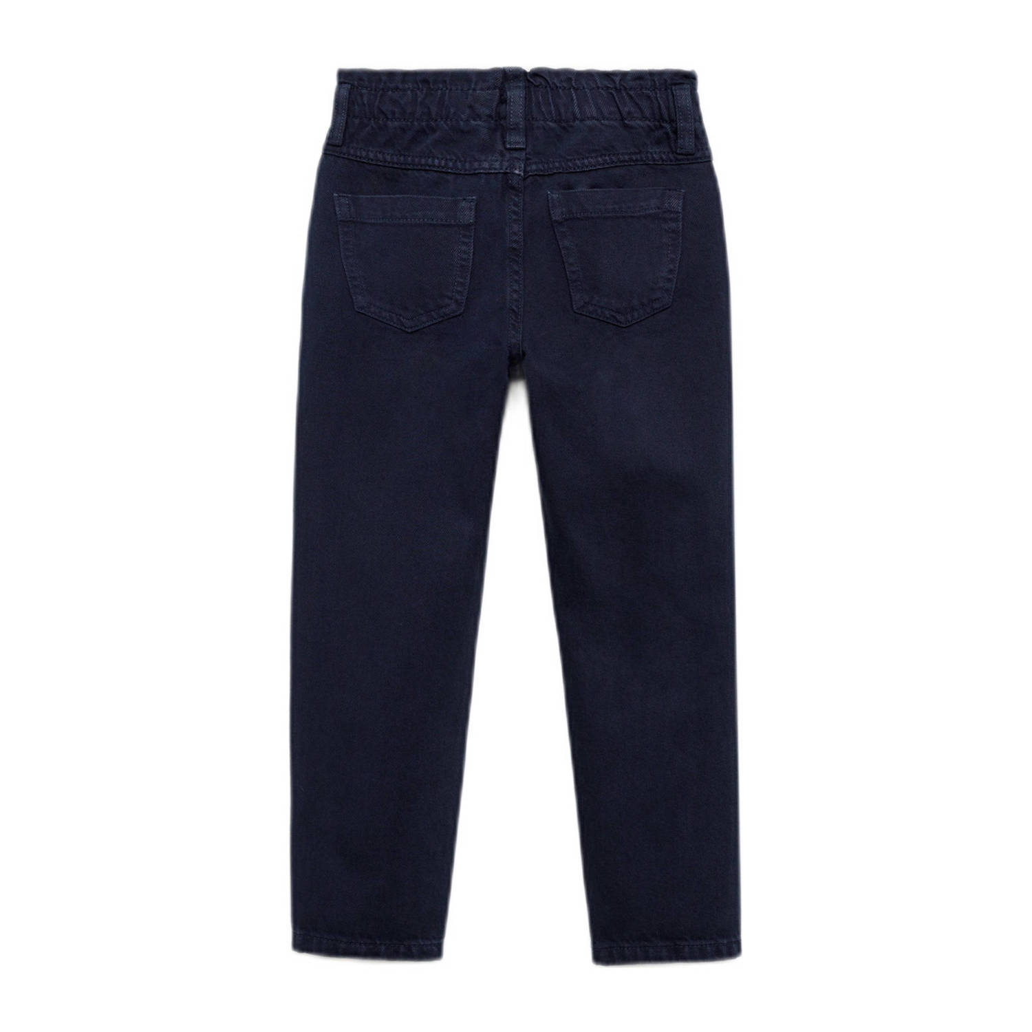 Mango Kids regular fit broek lichtblauw