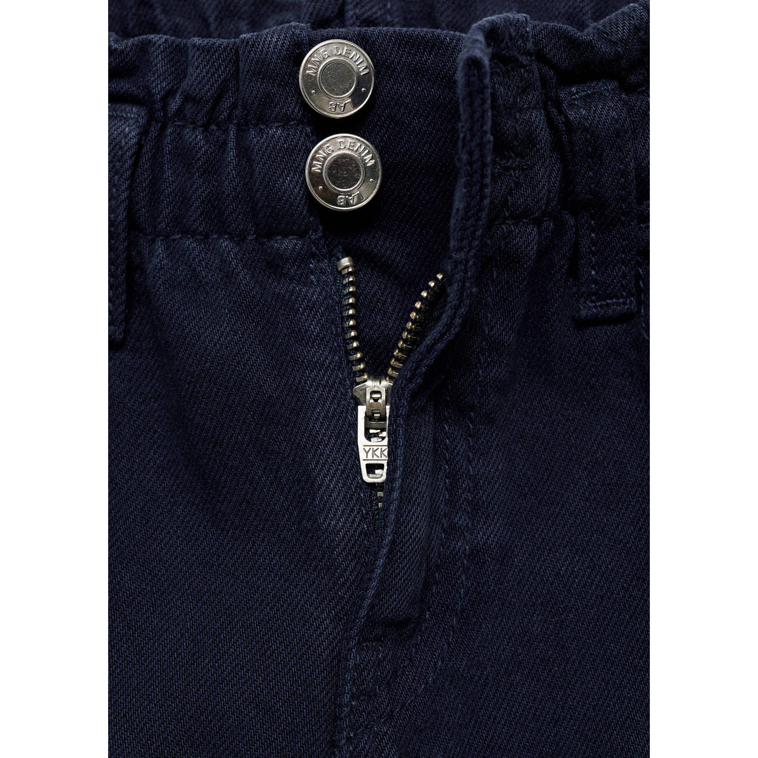 Mango Kids regular fit broek lichtblauw