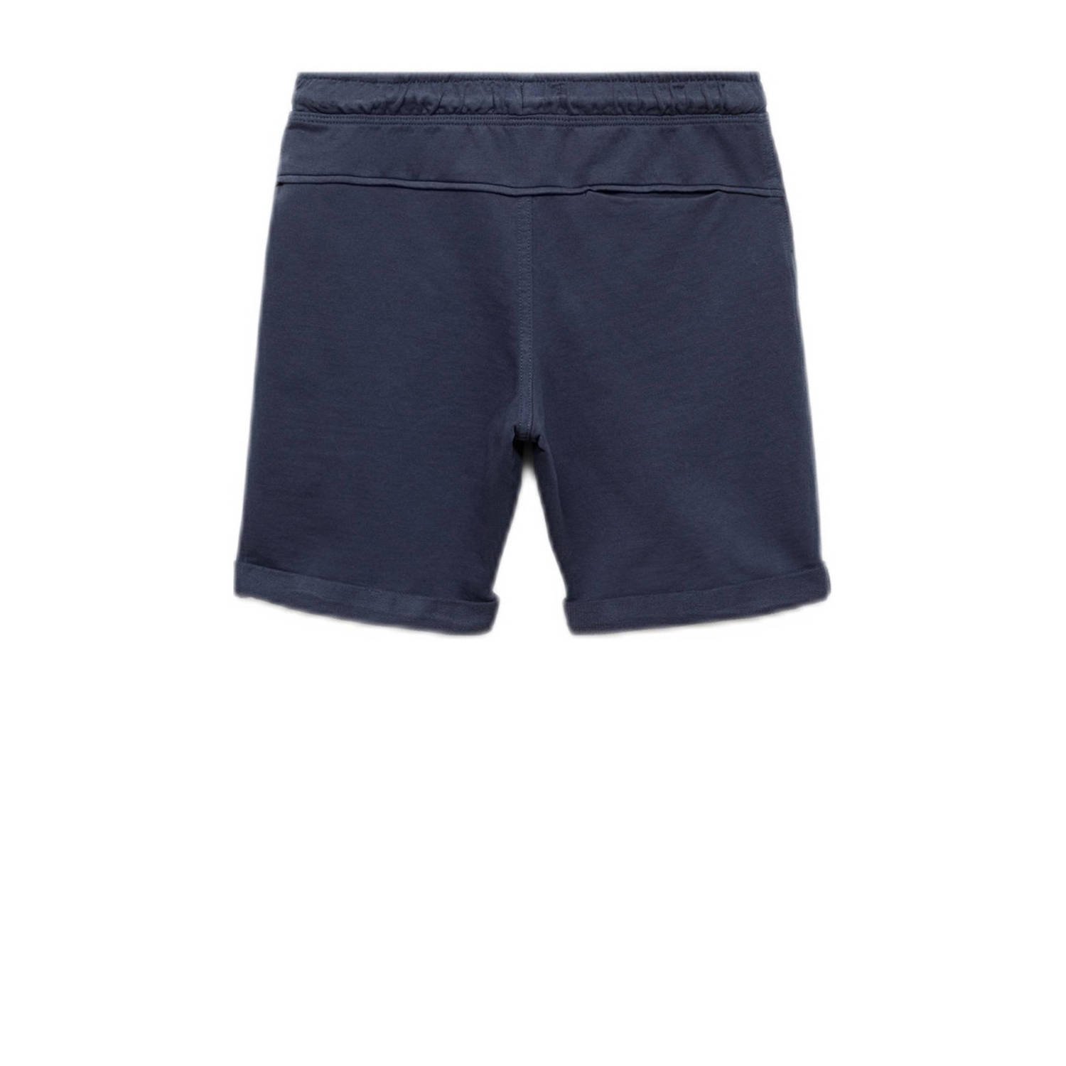 Mango Kids casual short donkerblauw