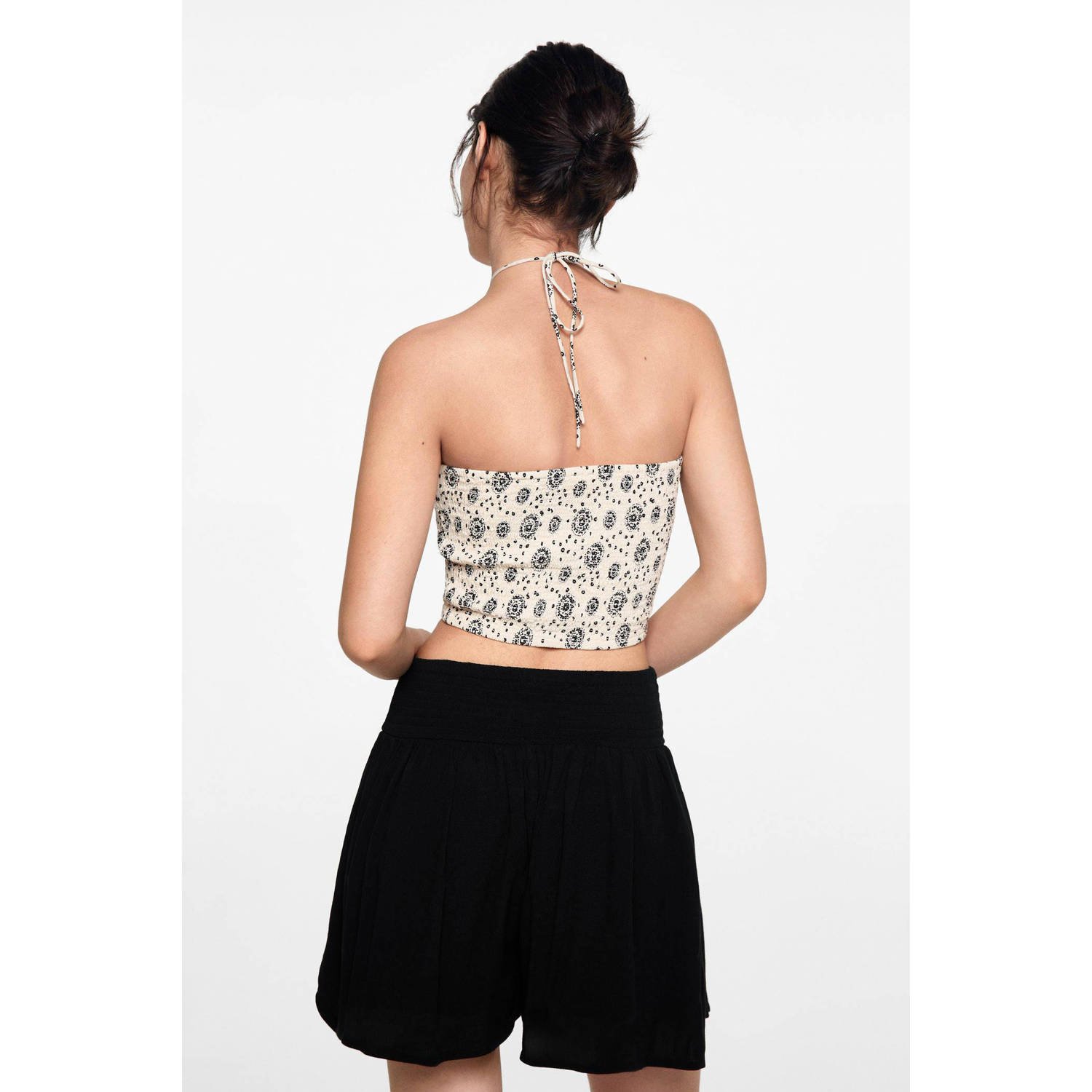 MANGO TEEN casual short zwart