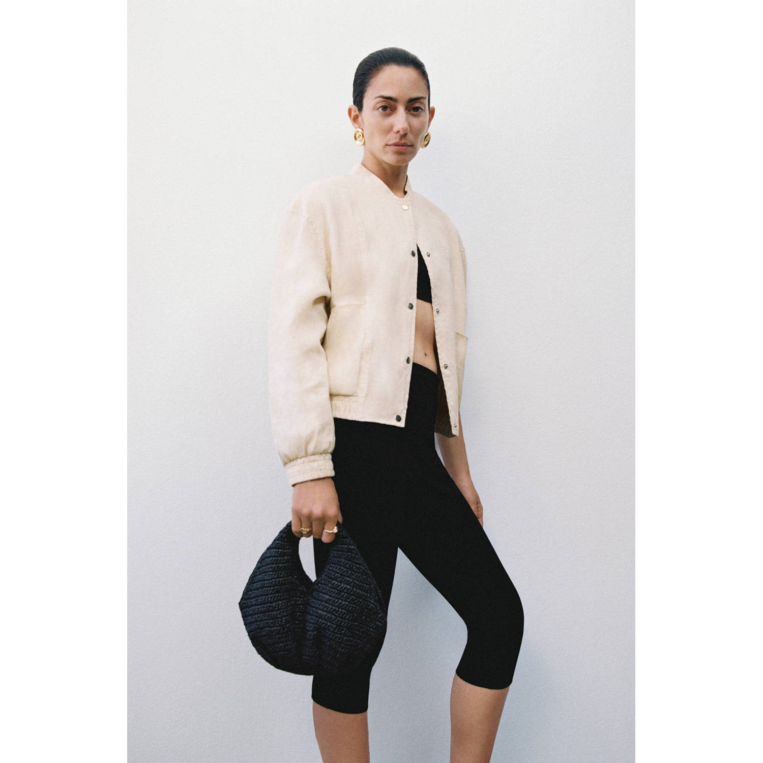 Mango skinny legging zwart