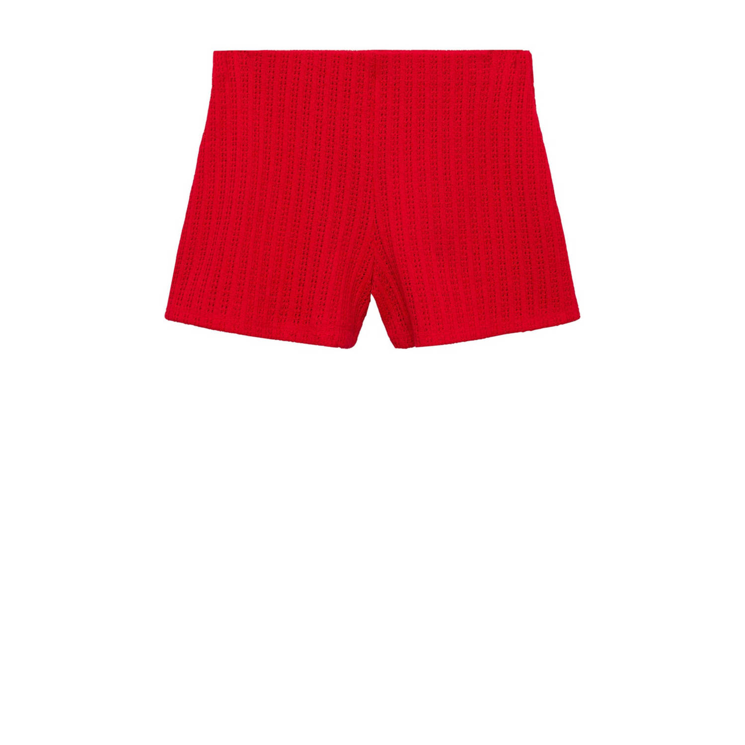 Mango skinny short rood