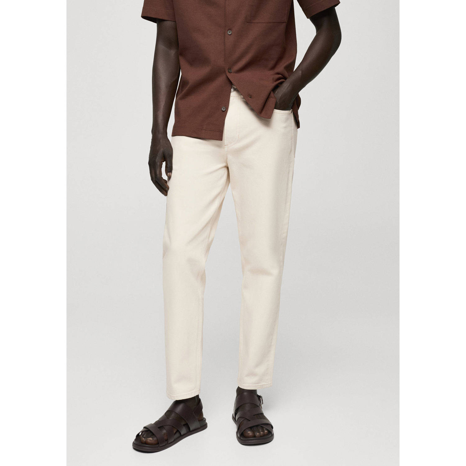 Mango Man slim ecru