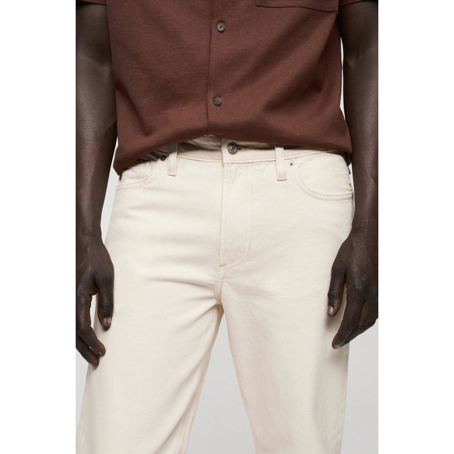 Mango Man slim ecru