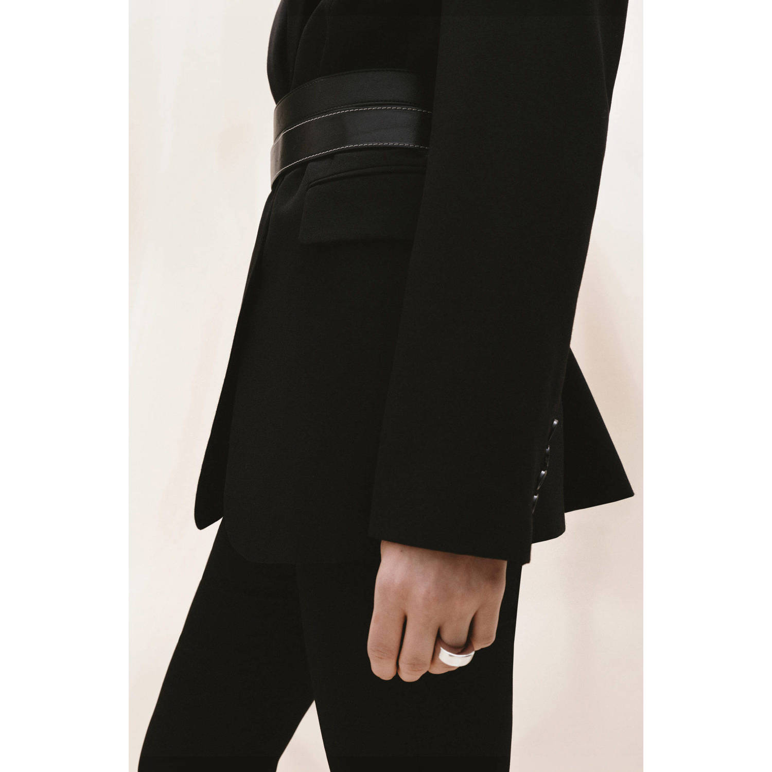 Mango broek zwart