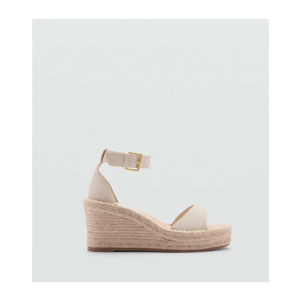 espadrilles sleehak van haren