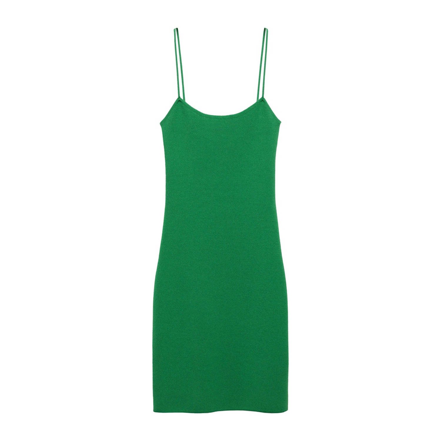 Mango bodycon jurk groen