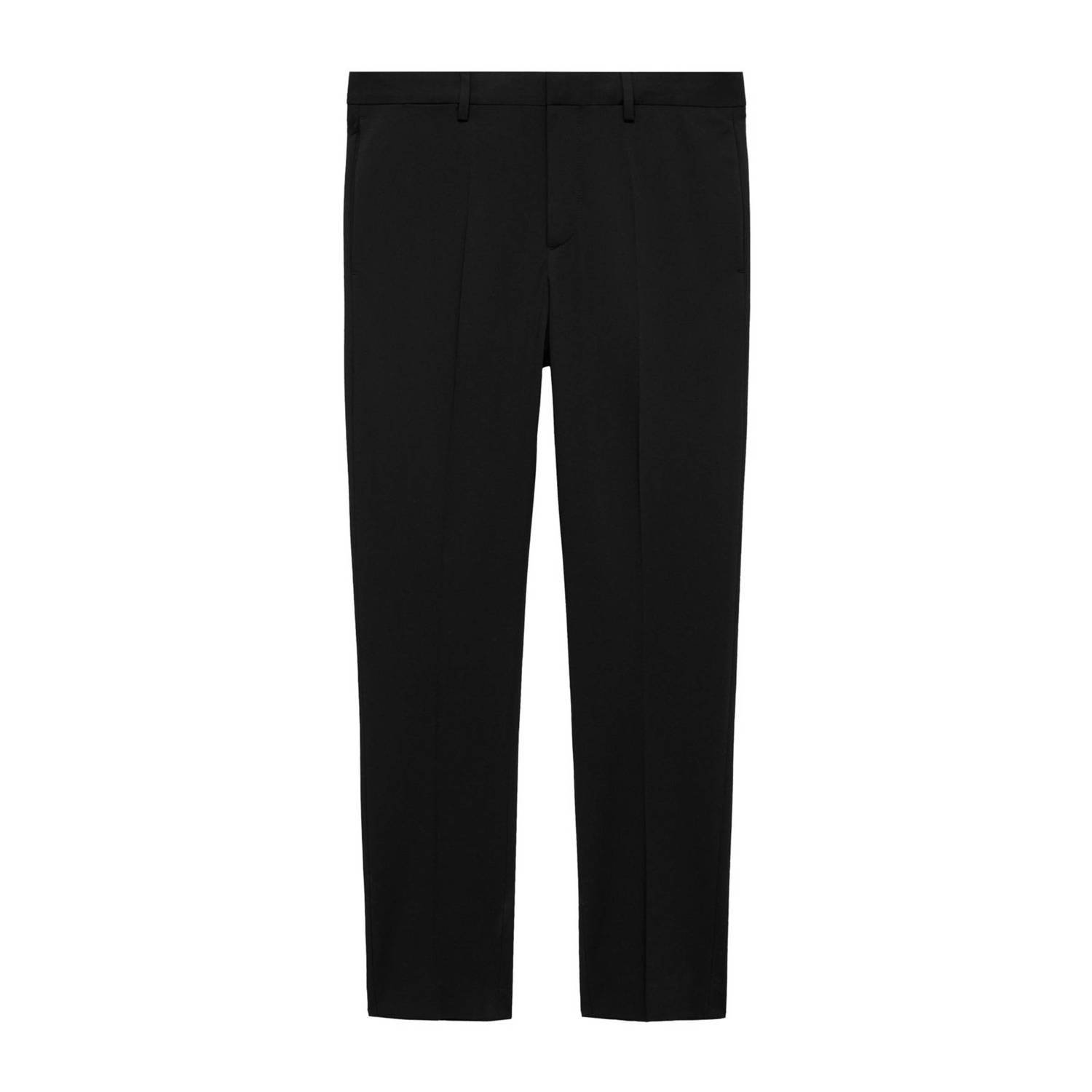 Mango Man slim fit pantalon zwart