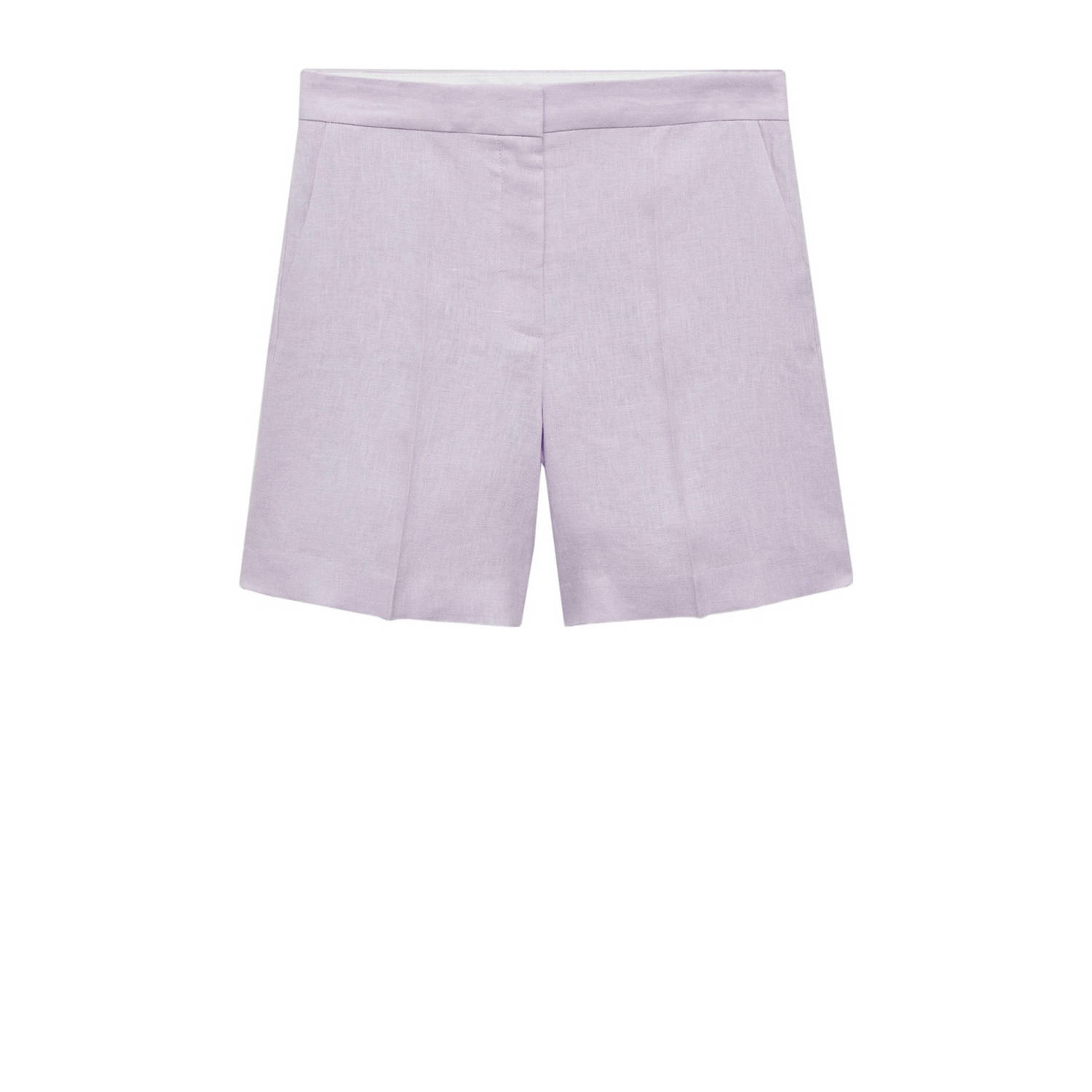 Mango regular fit short lila