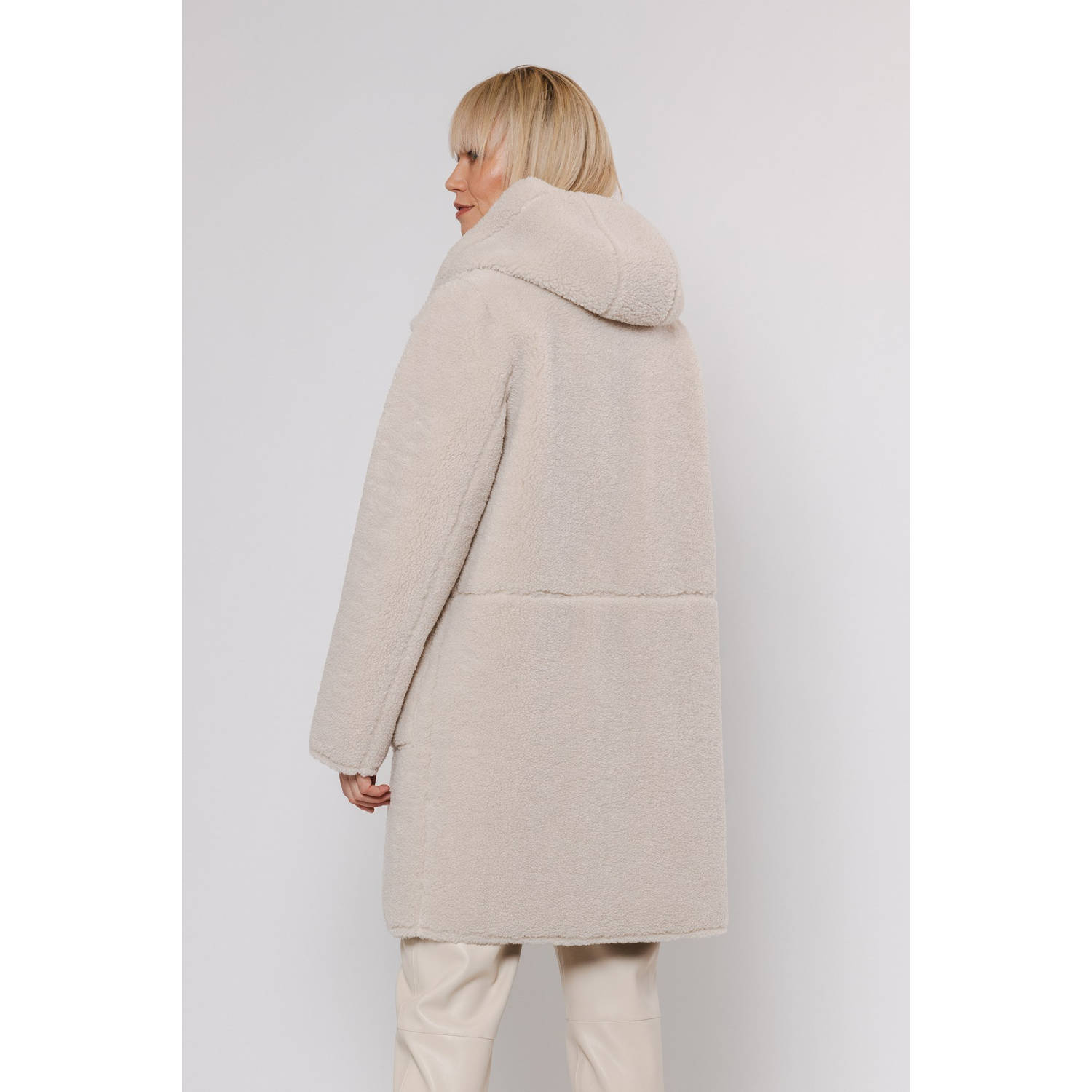 Rino & Pelle jas reversible beige
