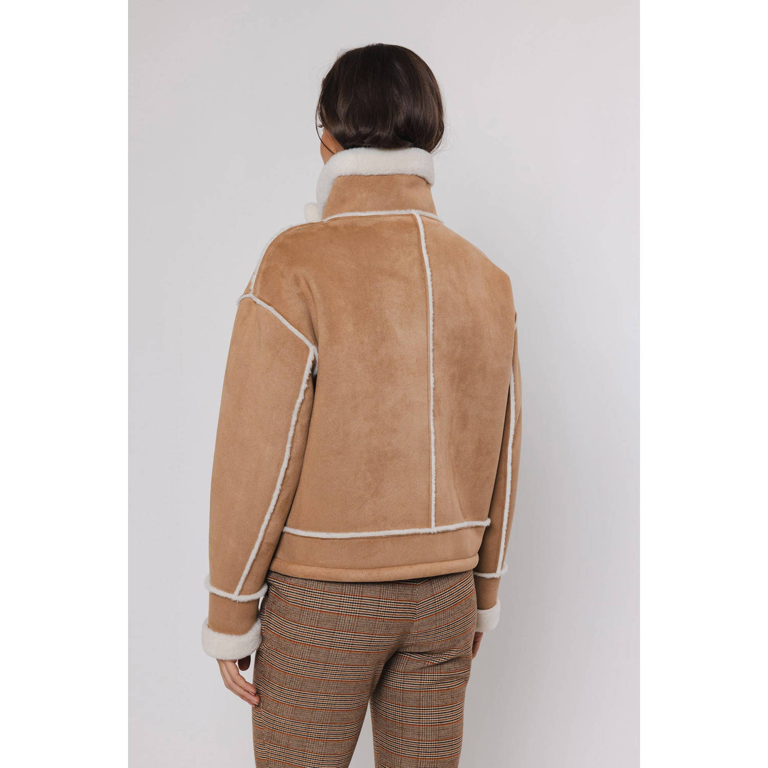 Rino & Pelle lammy coat winterjas bruin