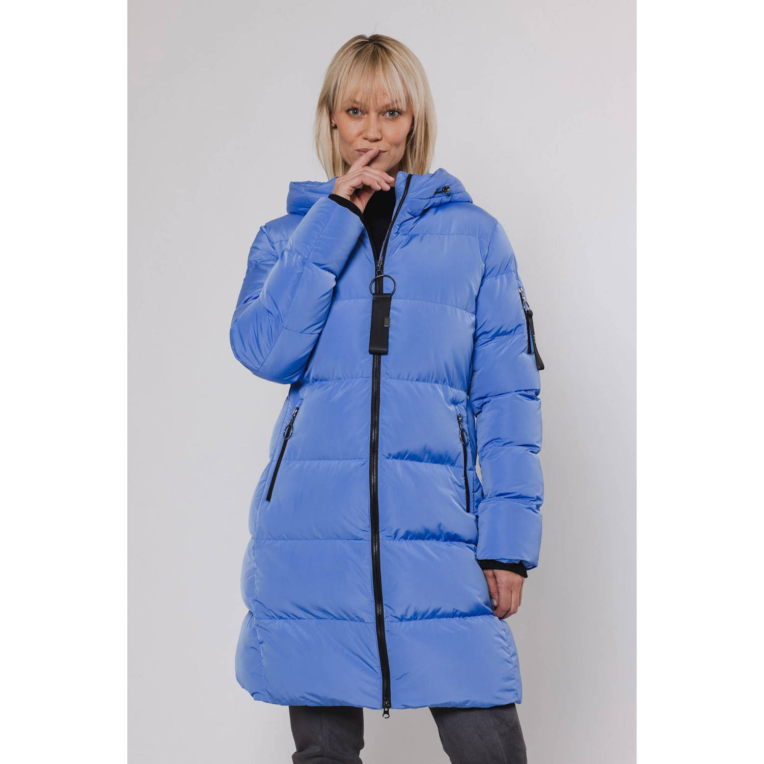 Rino & Pelle jas Jade blauw