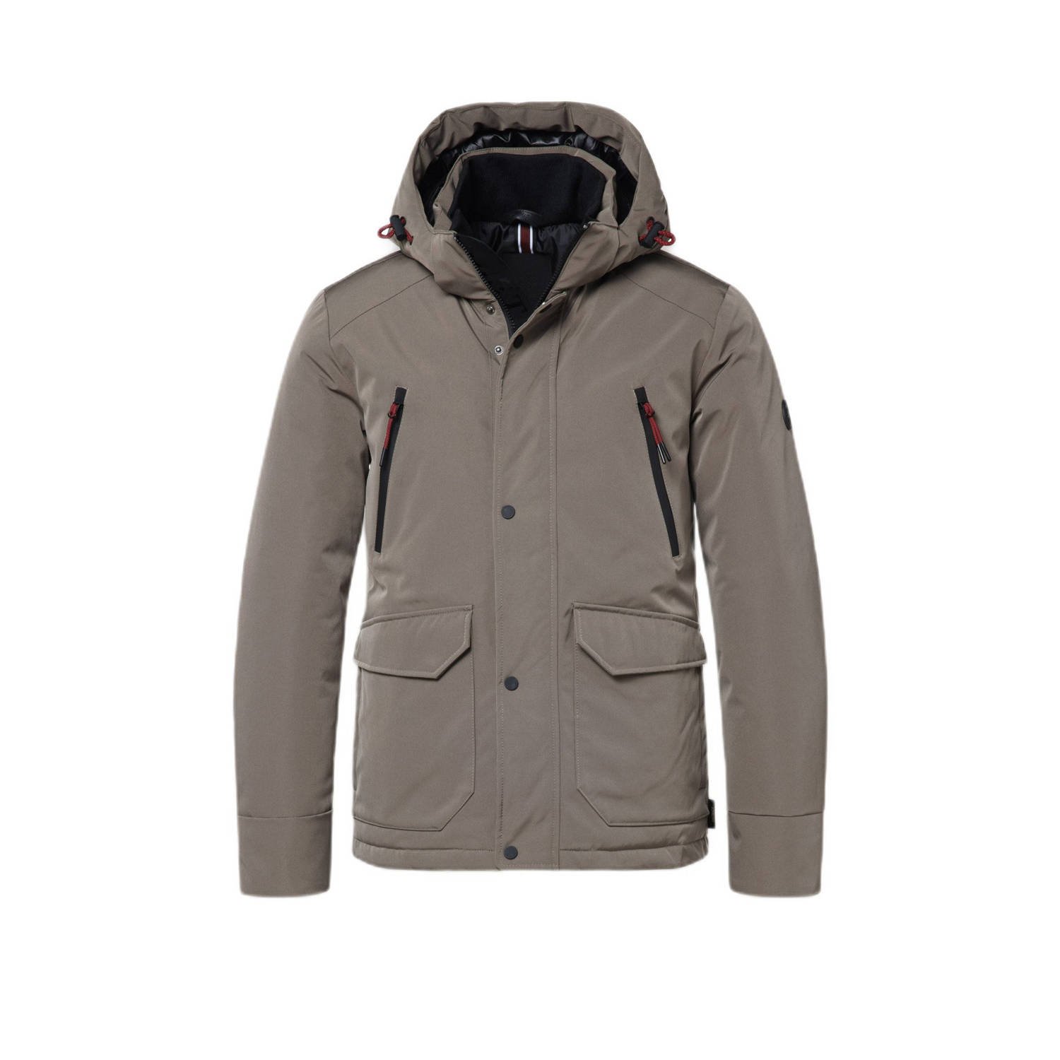 District softshell jas ULTIMATE taupe