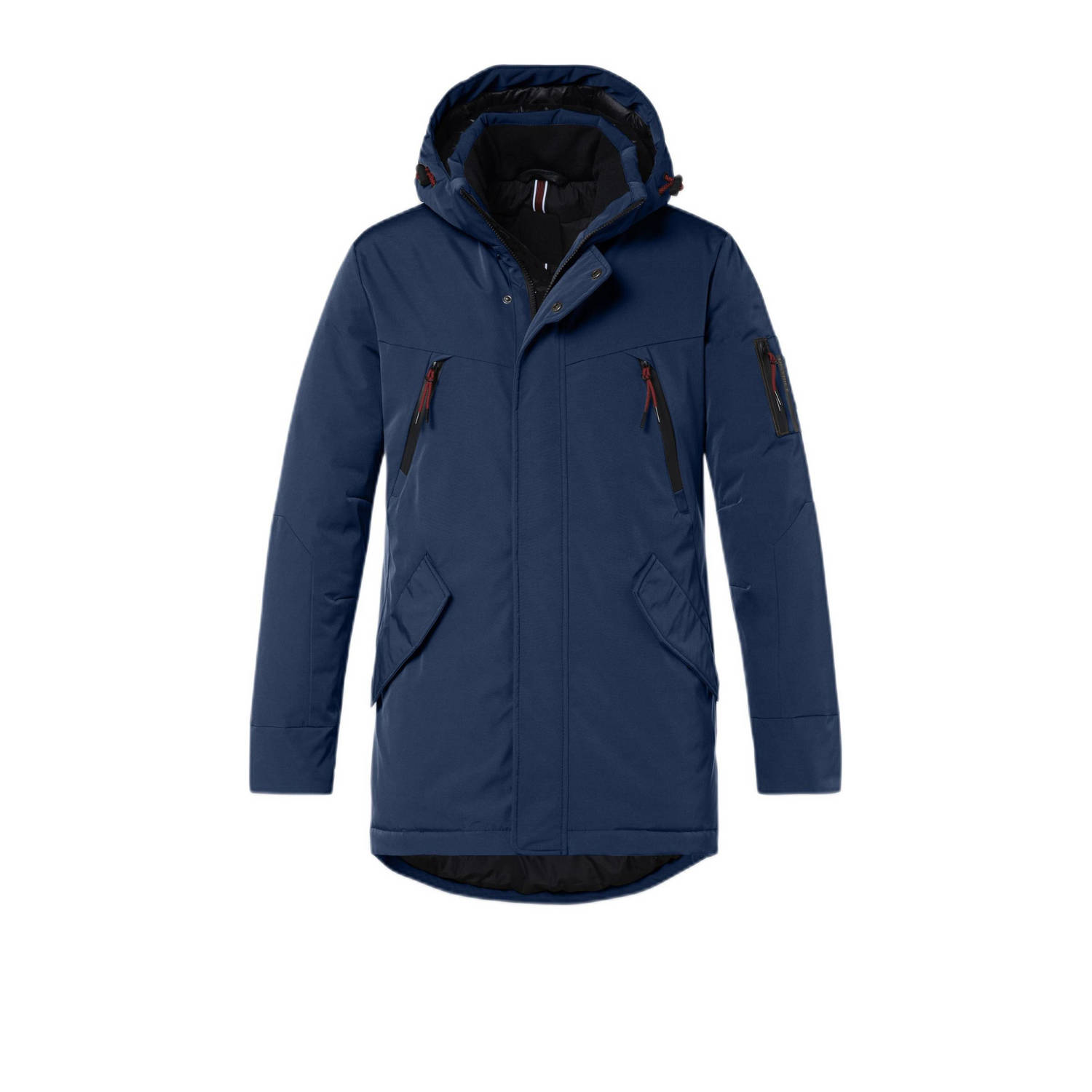 District softshell jas UNIT blauw