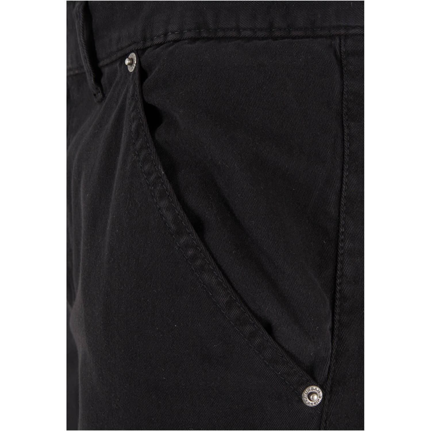Urban Classics regular fit cargo broek zwart