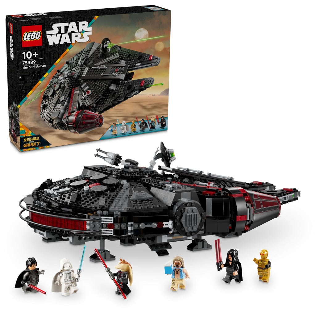 LEGO Star Wars Dark Falcon Bouwbaar Ruimteschip Speelgoed Bouwpakket voor Kinderen 75389
