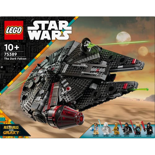 Wehkamp LEGO Star Wars Dark Falcon bouwbaar voertuig 75389 Star Wars TM aanbieding