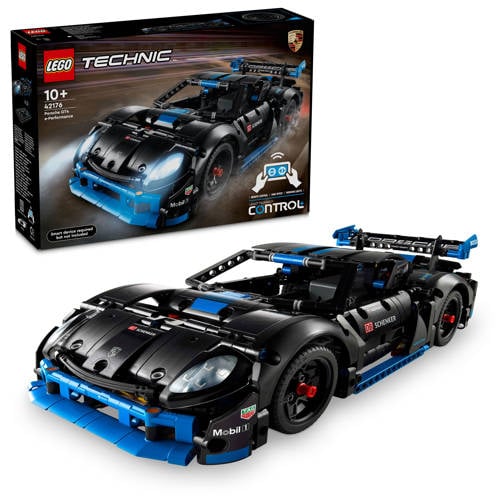 Wehkamp LEGO Technic Porsche GT4 e-Performance racewagen, Op Afstand Bestuurbaar Auto Speelgoed 42176 aanbieding