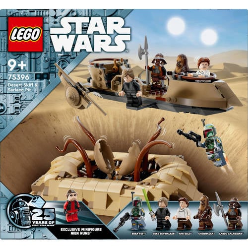 Wehkamp LEGO Star Wars Desert Skiff en Sarlacc-kuil set 75396 Star Wars TM aanbieding