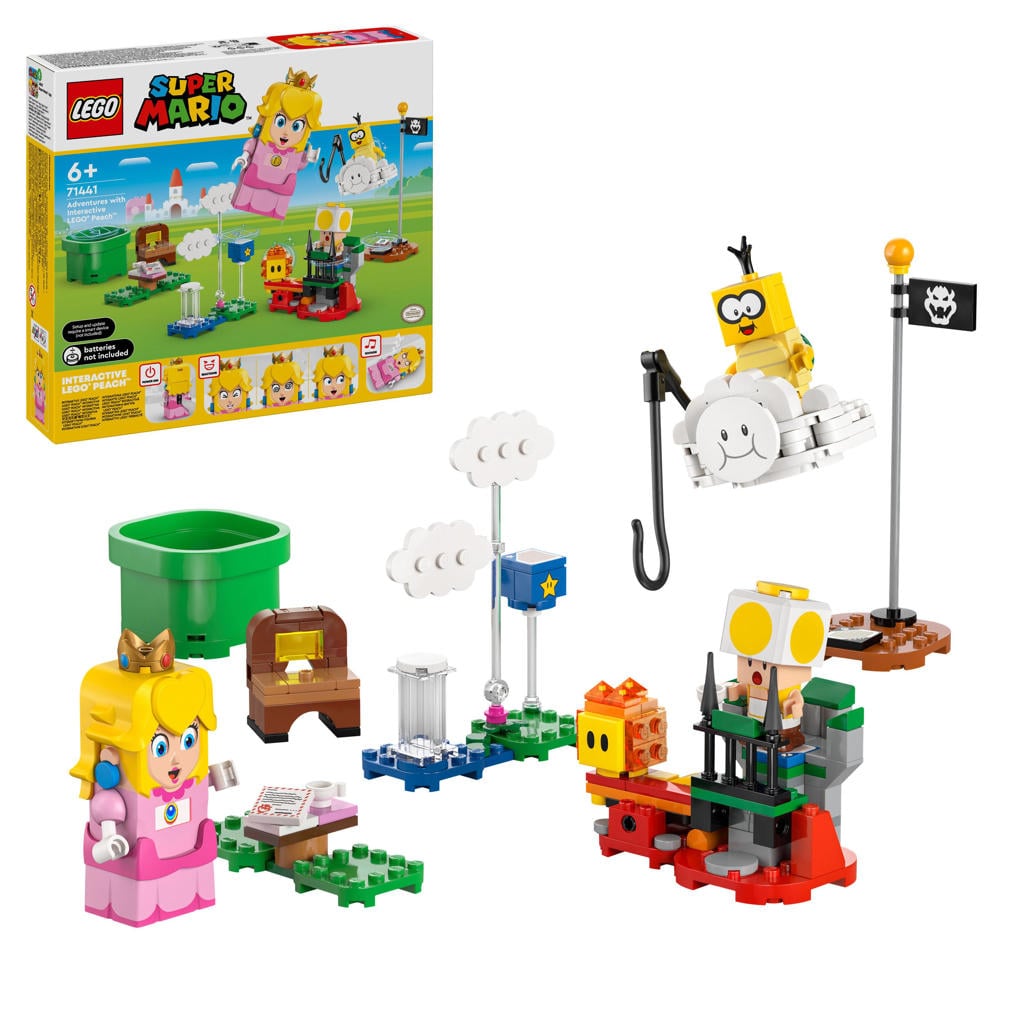 LEGO Super Mario Avonturen met interactieve Peach Speelgoed Set voor Kinderen 71441