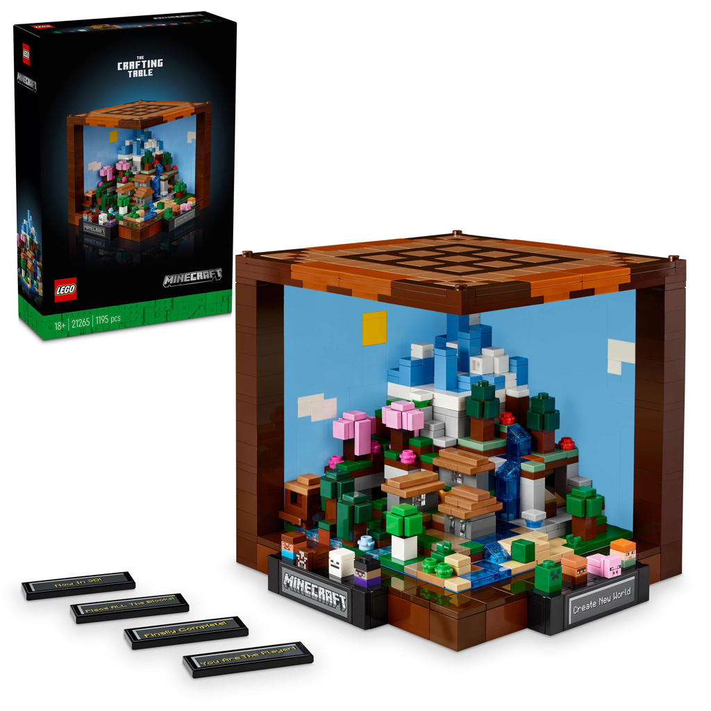 LEGO Minecraft De werkbank voor volwassenen 21265
