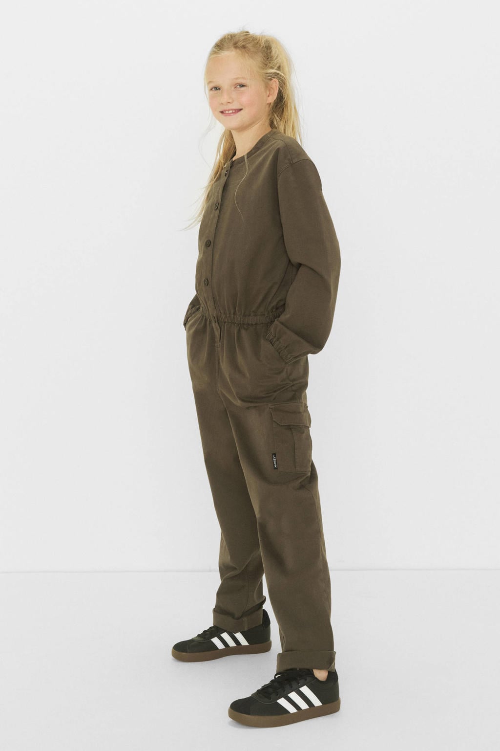 Me & My Monkey boilersuit Roxanne groen