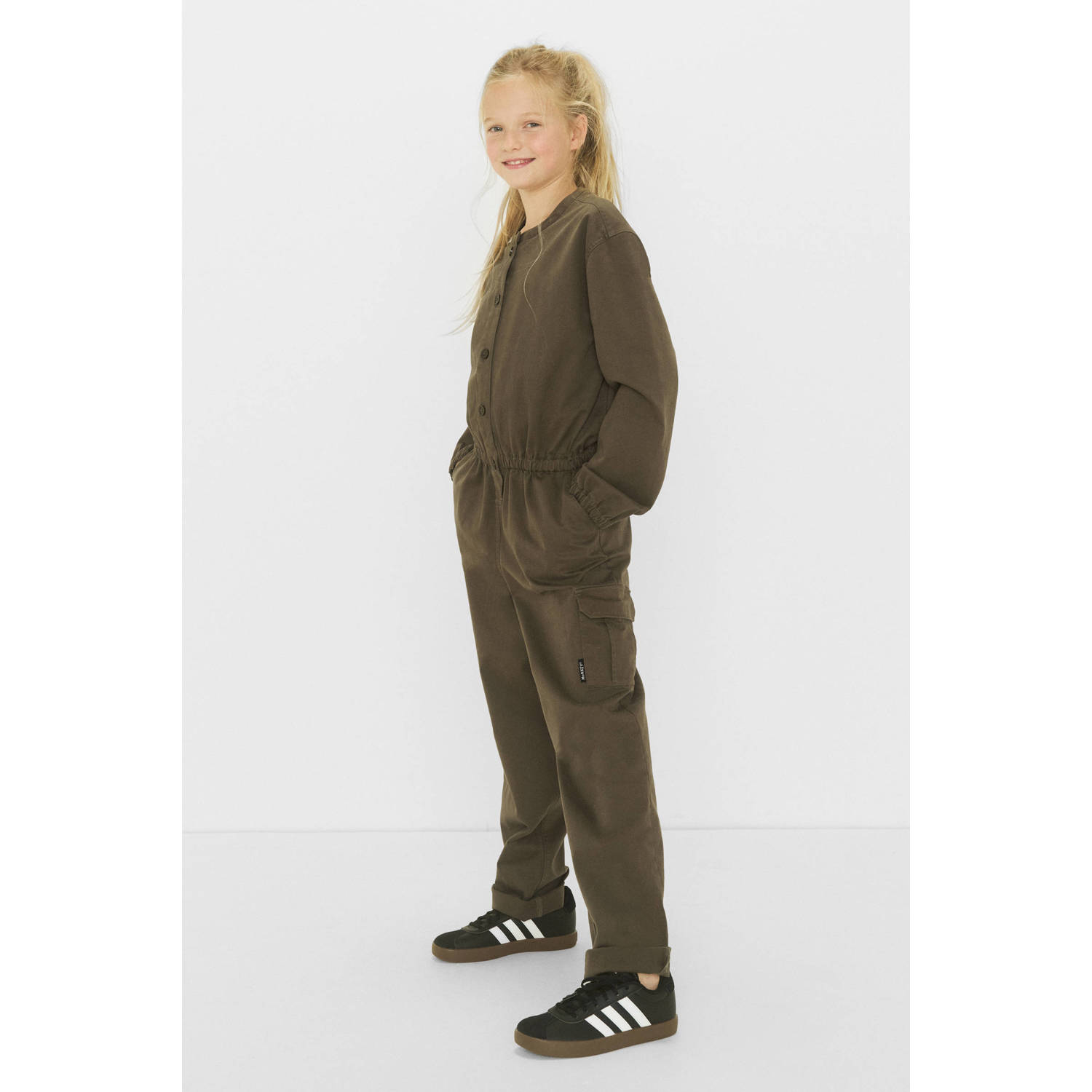 Me & My Monkey boilersuit Roxanne groen