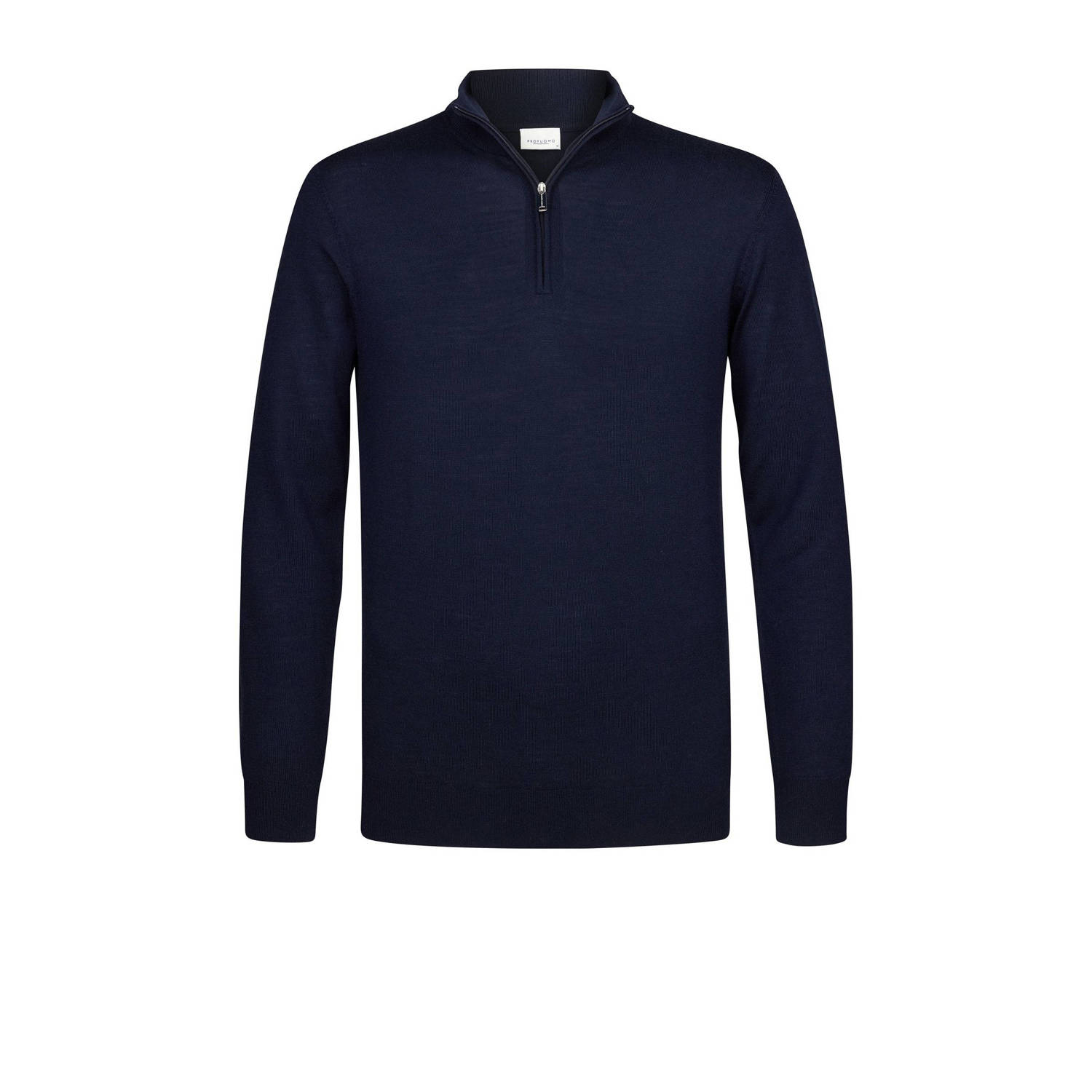 PROFUOMO Heren Truien & Vesten Pullover Half Zip Donkerblauw