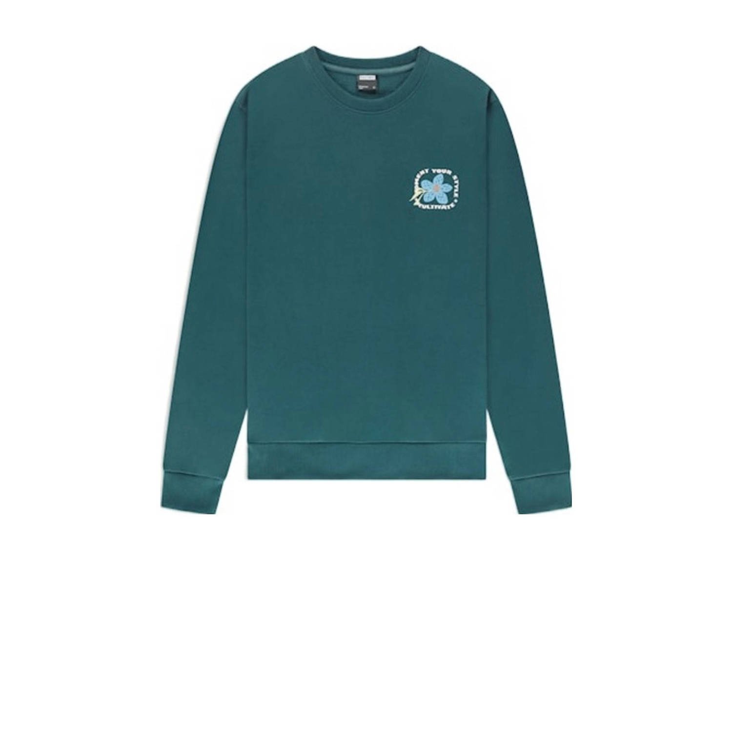 Kultivate sweater groen