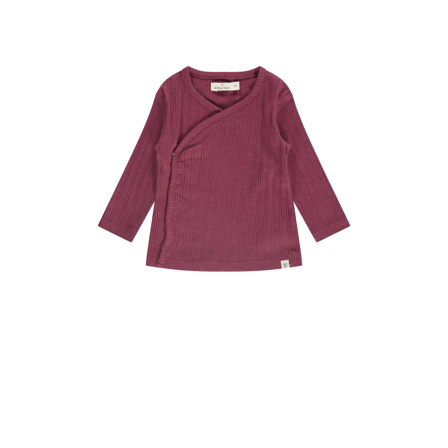 A Tiny Story baby longsleeve rood