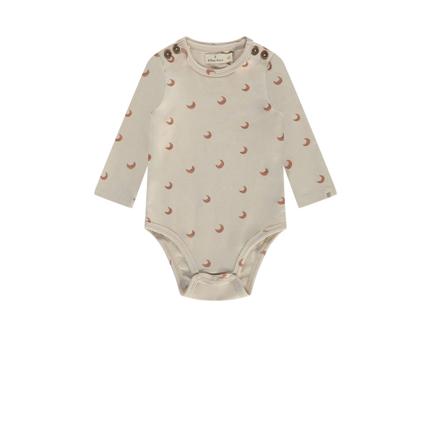 A Tiny Story romper beige camel