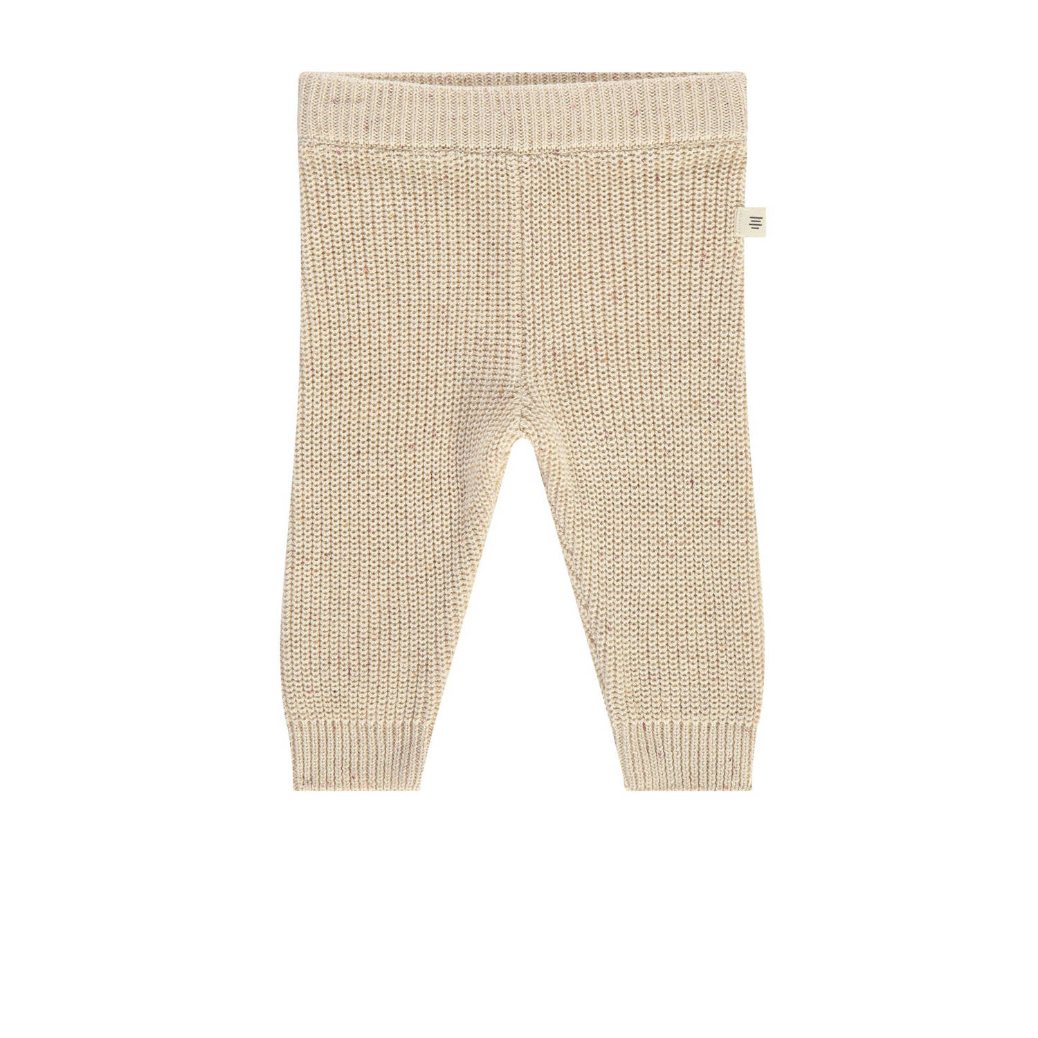 A Tiny Story baby regular fit broek beige