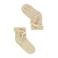 A Tiny Story gebreide baby slofjes beige