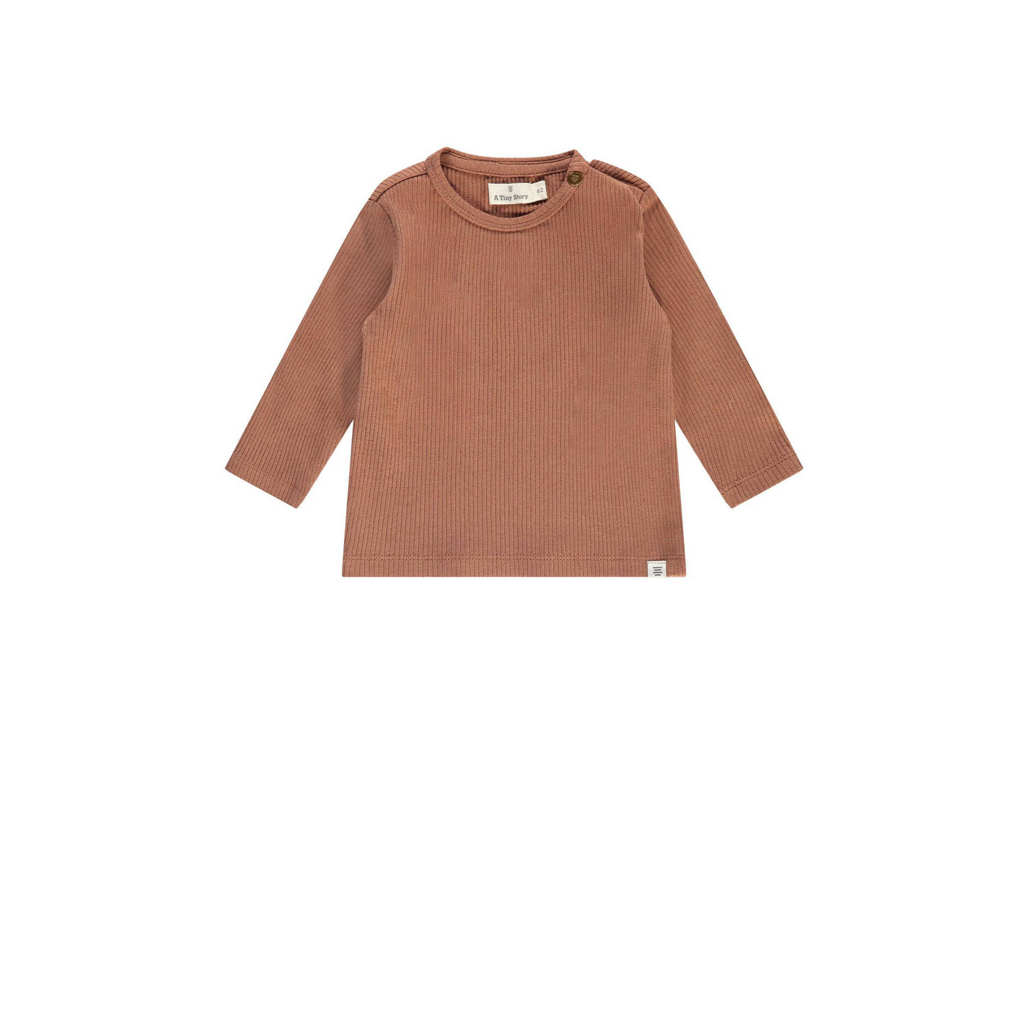 A Tiny Story baby longsleeve bruin