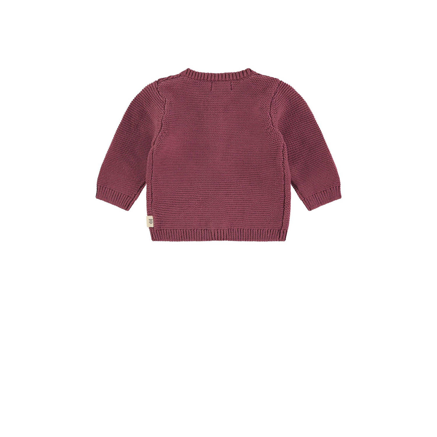 A Tiny Story baby gebreid vest rood