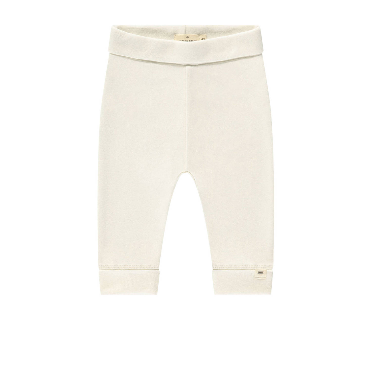 A Tiny Story baby regular fit broek offwhite