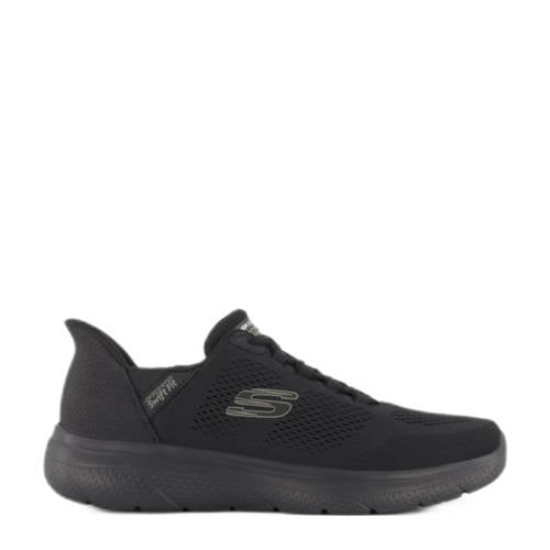 Skechers slip-on sneakers zwart afbeelding