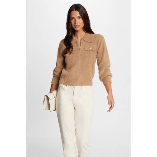 Morgan vest camel afbeelding
