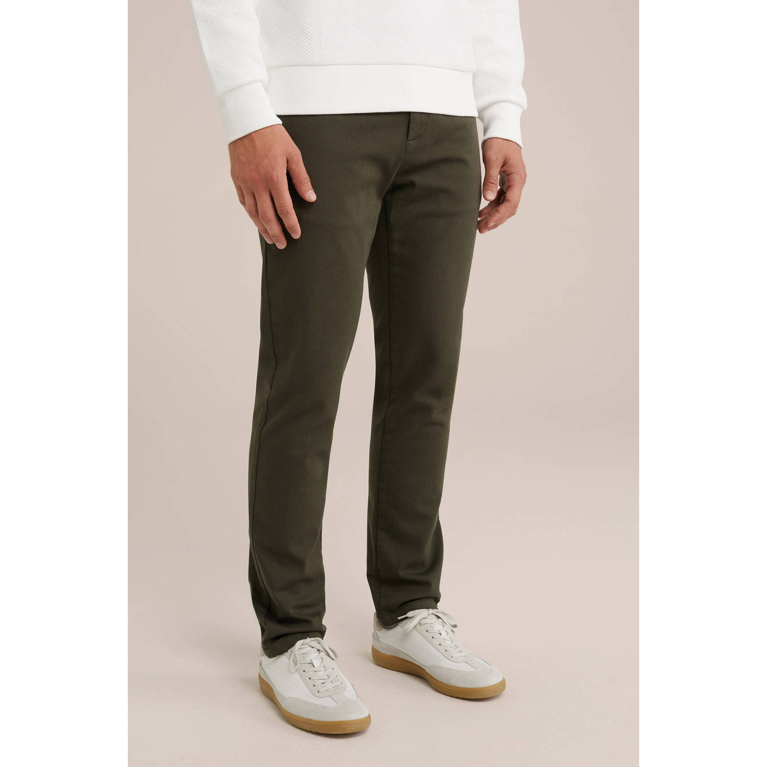 WE Fashion slim fit chino Bruno